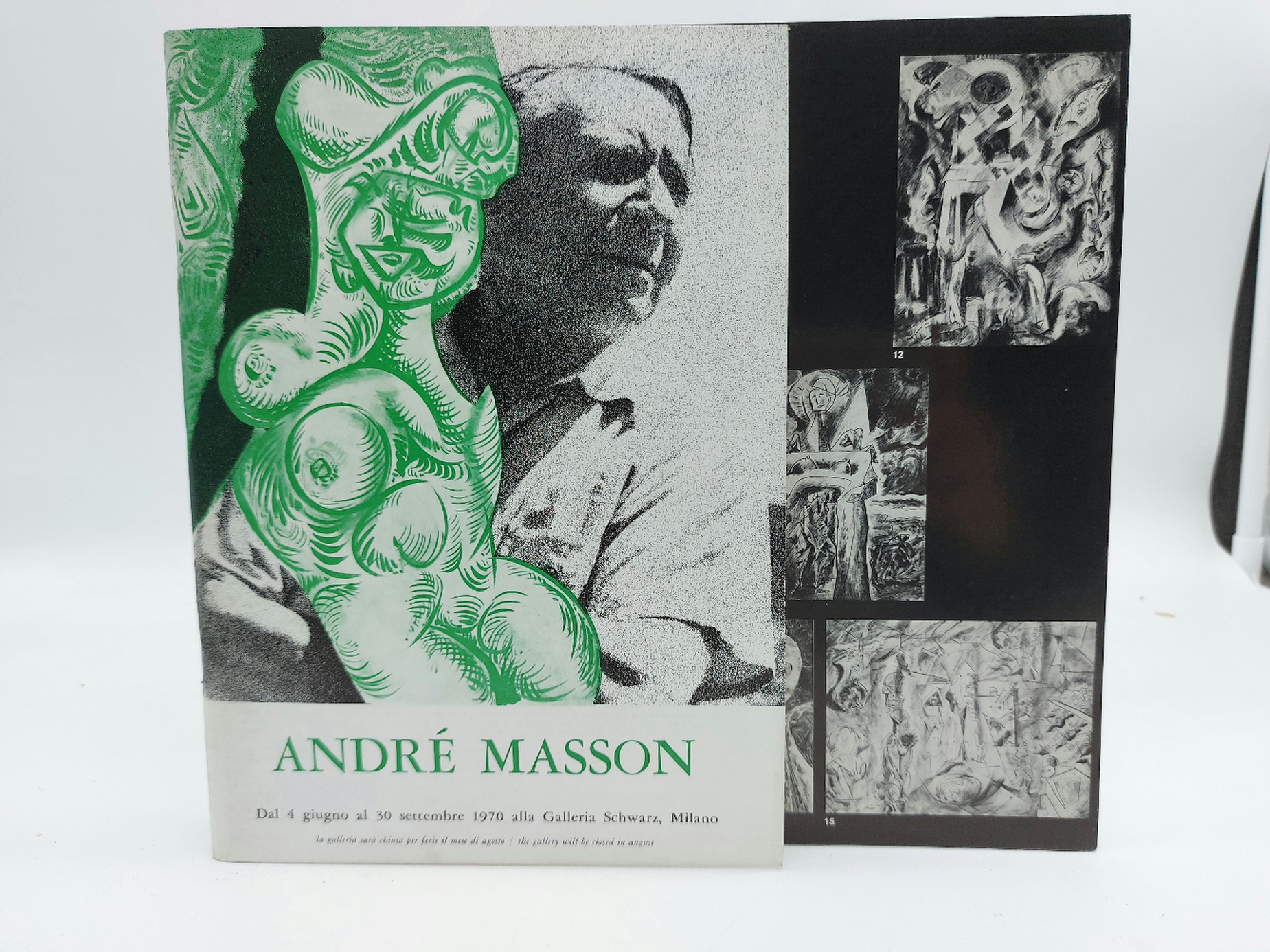 André Masson dal 4 giugno al 30 settembre alla Galleria Schwarz, Milano